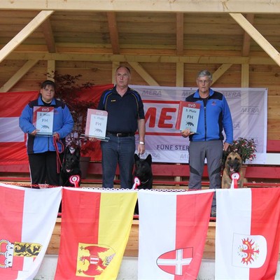2 SVÖ FH Vize-Bundesmeister 2015 - Alexandra mit Inci und Kurt mit Gringo