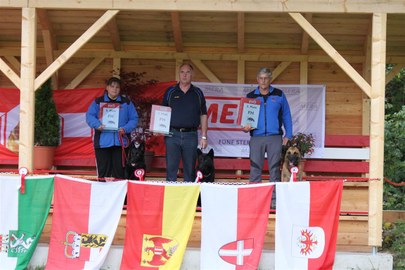 2 SVÖ FH Vize-Bundesmeister 2015 - Alexandra mit Inci und Kurt mit Gringo